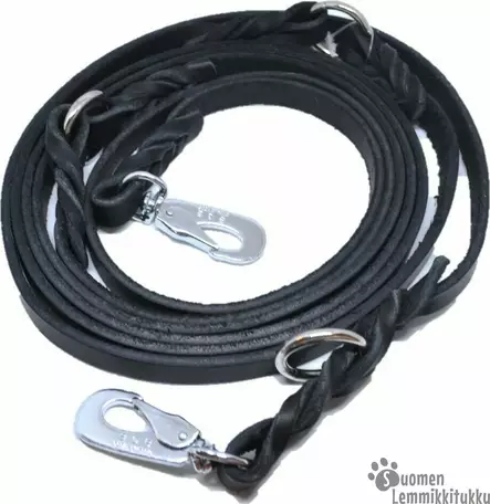 Monitoimitalutin rasvanahkaa 2m, 8mm - Koiran nahkahihnat - 41140 - 1