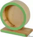 Pawise Juoksupyörä puinen 19,5cm - Kanin/jyrsijän juoksupyörät, aktivointi - 42260 - 1