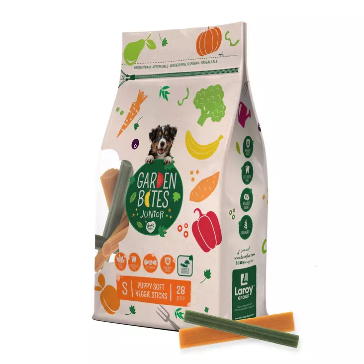 Garden Bites Puppy soft veggie sticks S - Koiran hampaidenhoito - 43120 - 1
