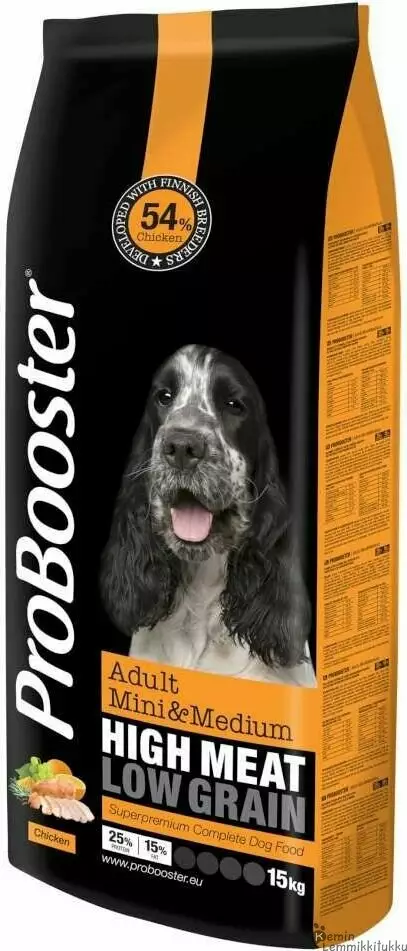 ProBooster Adult Mini & Medium - Kuivaruoka normaaliaktiiviselle koiralle - 38790 - 1