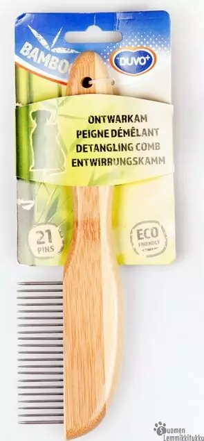 Duvo+ Bambukampa 21 piikkiä - Koiran harjat, kammat ja karstat - 37730 - 1