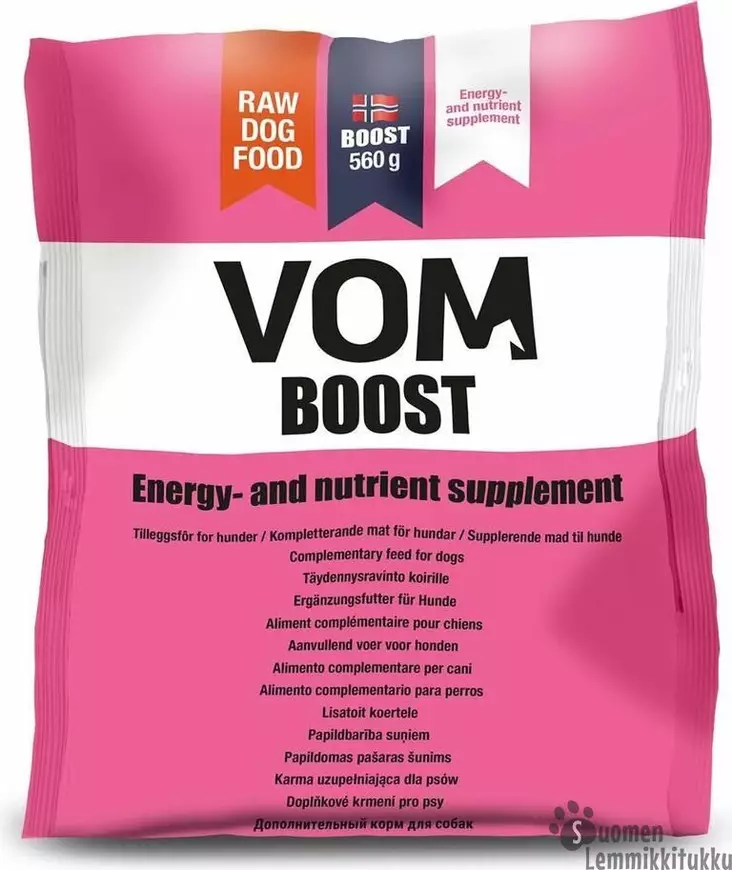 Boost pullat 15x560g ennakkotilaus - Vom raakaruoka - 42540 - 1