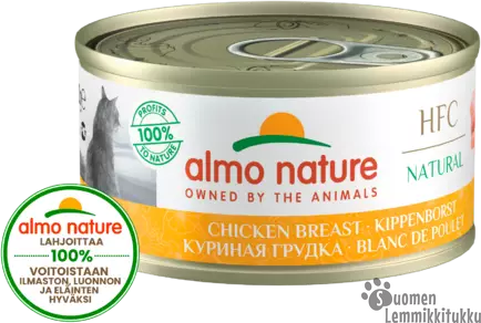 AlmoNature HFCNatural cat kananrinta 70g - Kissan märkäruoka - 42350 - 1
