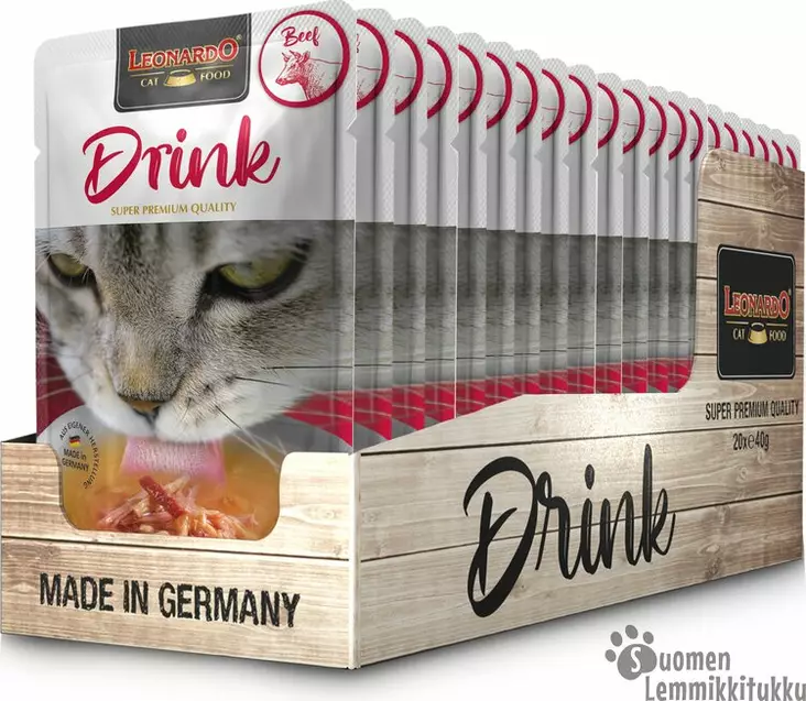 Leonardo kissanjuoma naudalla 40g - Kissan märkäruoka - 42380 - 1
