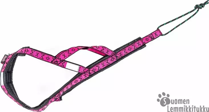 Manmat Light Weight valjaat pinkki-musta - Koiran vetovaljaat - 42460 - 1