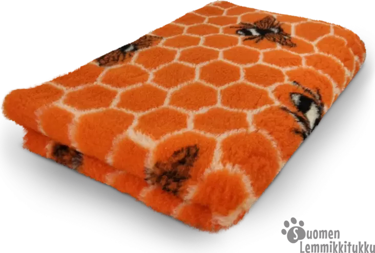 Makuualusta, Oranssi mehiläinen - Koiran makuualustat ja viltit - 42370 - 1