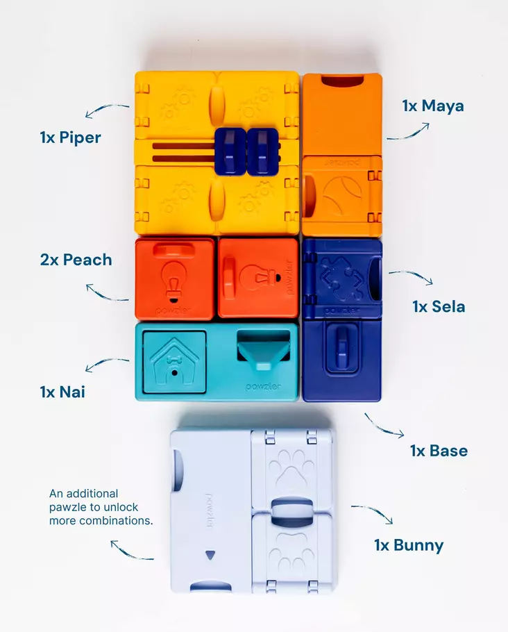 Pawzler Genius set - Koiran aktivointilelut, pelit ja kupit - 41790 - 1