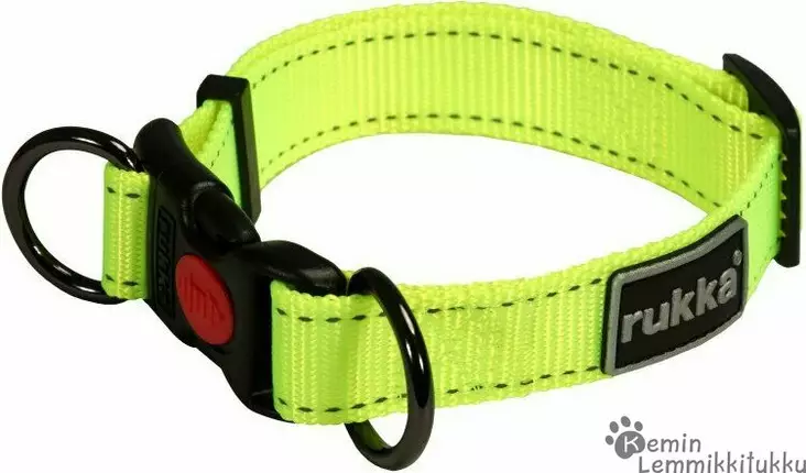 Rukka Pets Bliss panta Keltainen Neon - Koiran pistolukkopannat - 39510 - 1