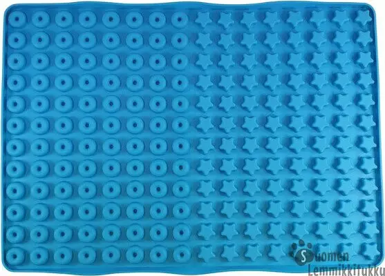 Silikoninen leivonta-alusta Tähti & Donitsi - Koiran ruokakupit - 42590 - 1