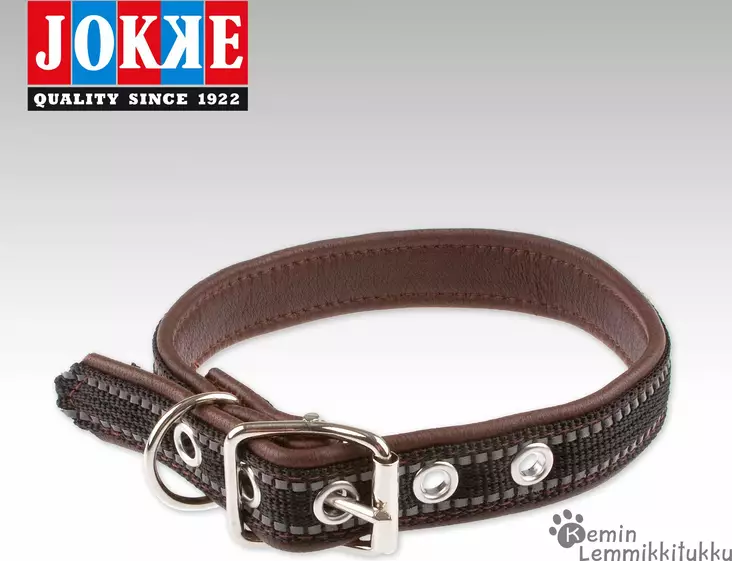 Supercoco solkipanta hirvennahasta heijastimella - Koiran nahkapannat - 39490 - 1