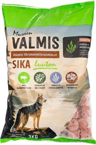 Liha-kasvismix 6x1kg, luuton, ennakkotilaus - Mush raakaruoka - 41811 - 1