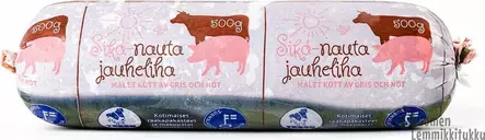 Sika-nauta jauheliha 20x0,5kg, ennakkotilaus - Tessu raakaruoka - 41401 - 1