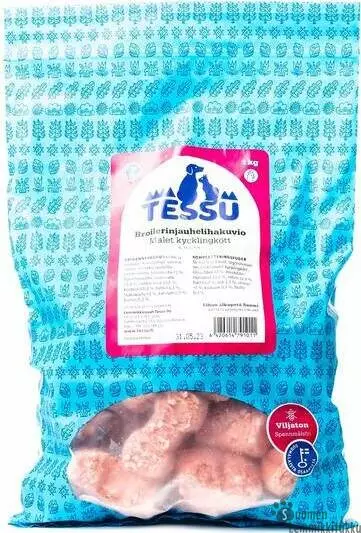 Tessu Broilerin jauhelihakuvio 1kg - Kananliha - 39631 - 1