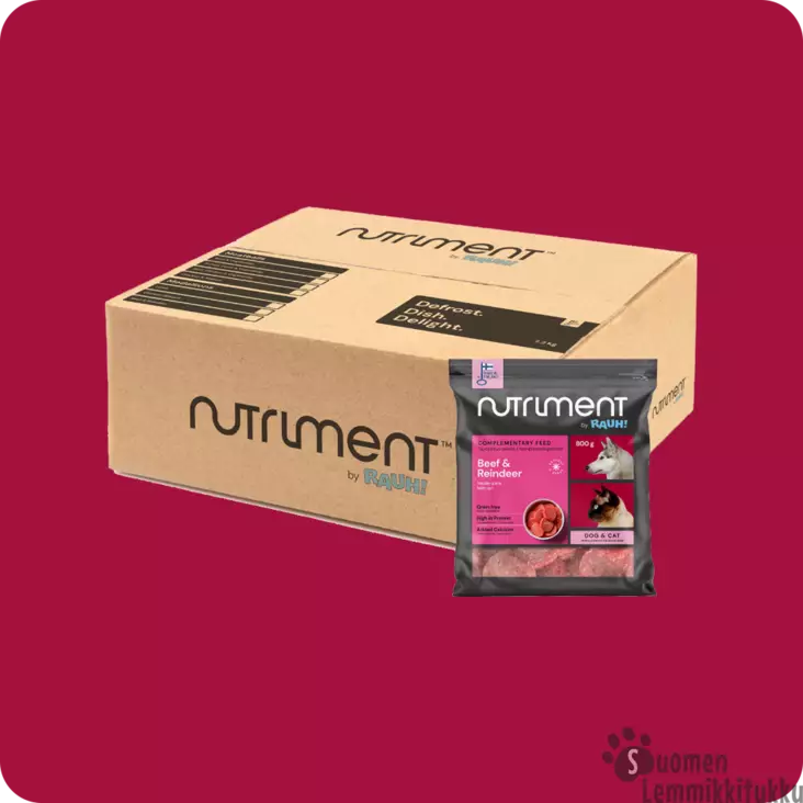 Nutriment By Rauh Nauta-poro 7,2kg - Koiran raakaruoka - 42361 - 1