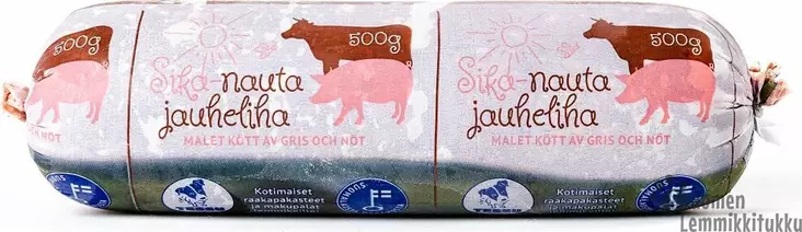 Sika-nauta jauheliha 20x0,5kg, ennakkotilaus - Tessu raakaruoka - 41401 - 1