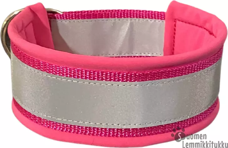 Vijue Softshell heijastinpanta 27cm - Koiran puolikiristävät pannat - 411891 - 1