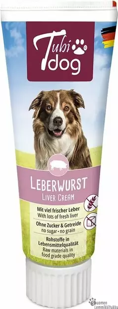 Tubidog Herkkupate, maksa 75g - Pehmeät makupalat koiralle - 41932 - 1