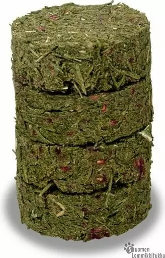 JR Viljattomat yrttirullat, vadelma&persilja 80g - Kanin ja jyrsijän herkut - 41692 - 1