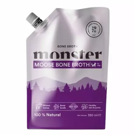 Monster Bone broth luuliemi Moose 100ml - Koiran märkäruoka - 40262 - 1