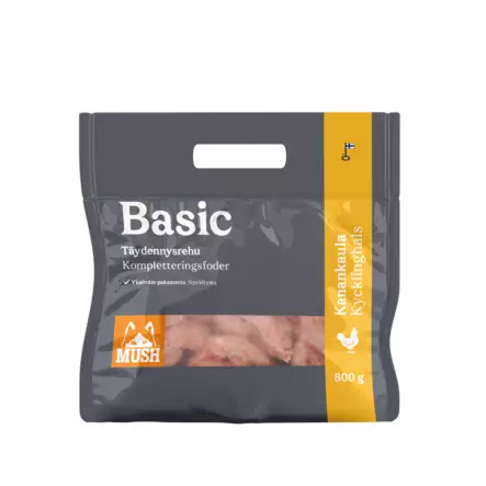 Mush Basic Kanankaulat 800g - Koiran raakaruoka - 37322 - 1