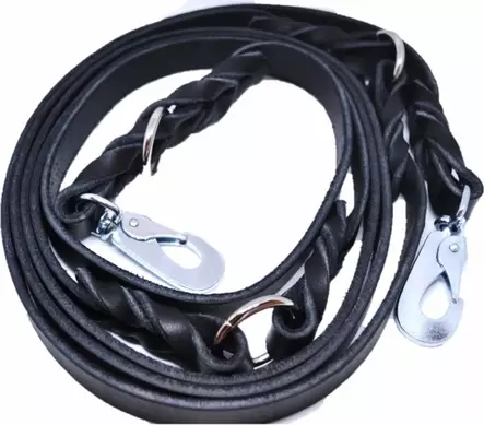 Nahkanasta monitoimitalutin - Koiran nahkahihnat - 39712 - 1