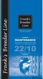 Frank´s Breederline Maintenance - Kuivaruoka vähäaktiiviselle koiralle - 37992 - 1