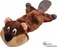 Nobby Pehmolelu Majava litteä - Koiran täytteettömät ja litteät lelut - 37762 - 1