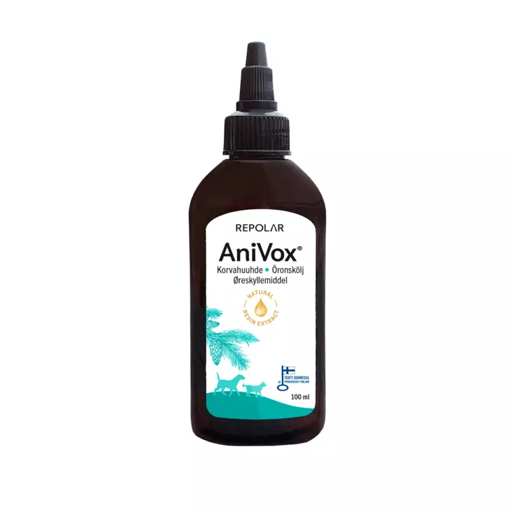 AbilarVet korvahuuhde eläimille 100ml - Koiran hoitotarvikkeet ja kuonokopat - 43102 - 1