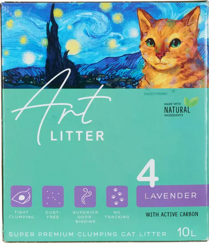 ArtLitter Laventeli 10L - Kissan hiekat - 42902 - 1
