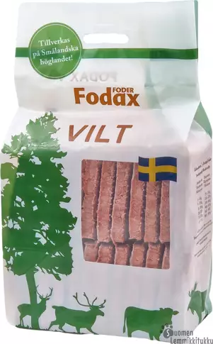 Fodax Vilt 10kg, nauta, poro, hirvi, peura, ennakkotilaustuote - Mush raakaruoka - 41732 - 1