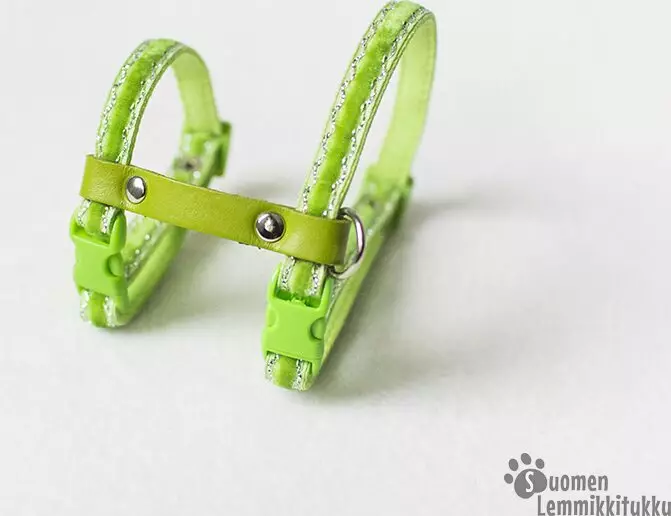 H-valjas vihreä - Kissan valjaat - 40402 - 1