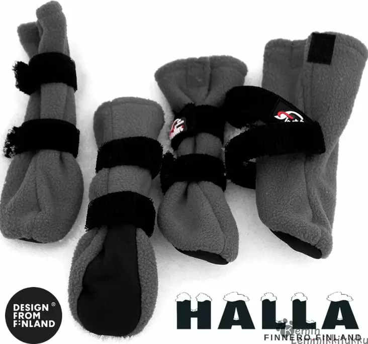 Halla tossut harmaa - Koiran tossut - 39522 - 1