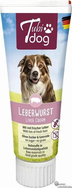Tubidog Herkkupate, maksa 75g - Pehmeät makupalat koiralle - 41932 - 1