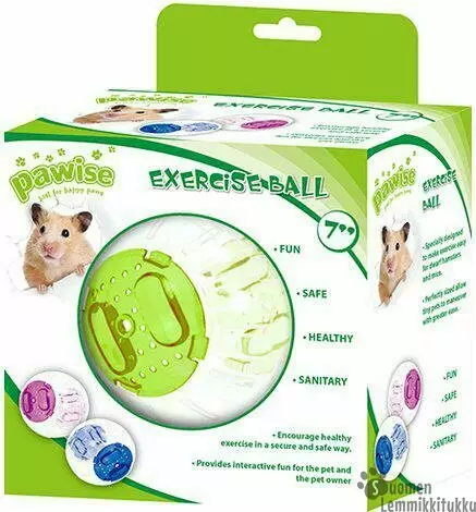 Pawise Juoksupallo Roll N Around Ø17.5cm - Kanin/jyrsijän juoksupyörät, aktivointi - 41062 - 1