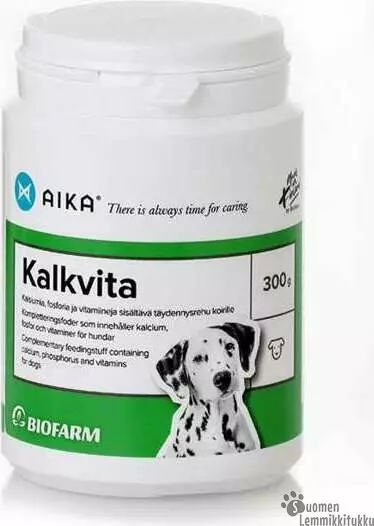 Aika Kalkvita 300g - Koiran lisäravinteet ja öljyt - 40122 - 1