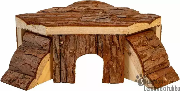 Ozami Kulmatalo Alaska 21x7x19/19cm - Kanin ja jyrsijän mökit ja sisustus - 37712 - 1