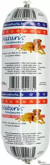 Naturis Lammasmakkara 200g - Pehmeät makupalat koiralle - 42512 - 1