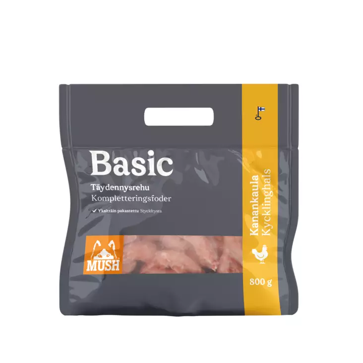 Mush Basic Kanankaulat 800g - Koiran raakaruoka - 37322 - 1