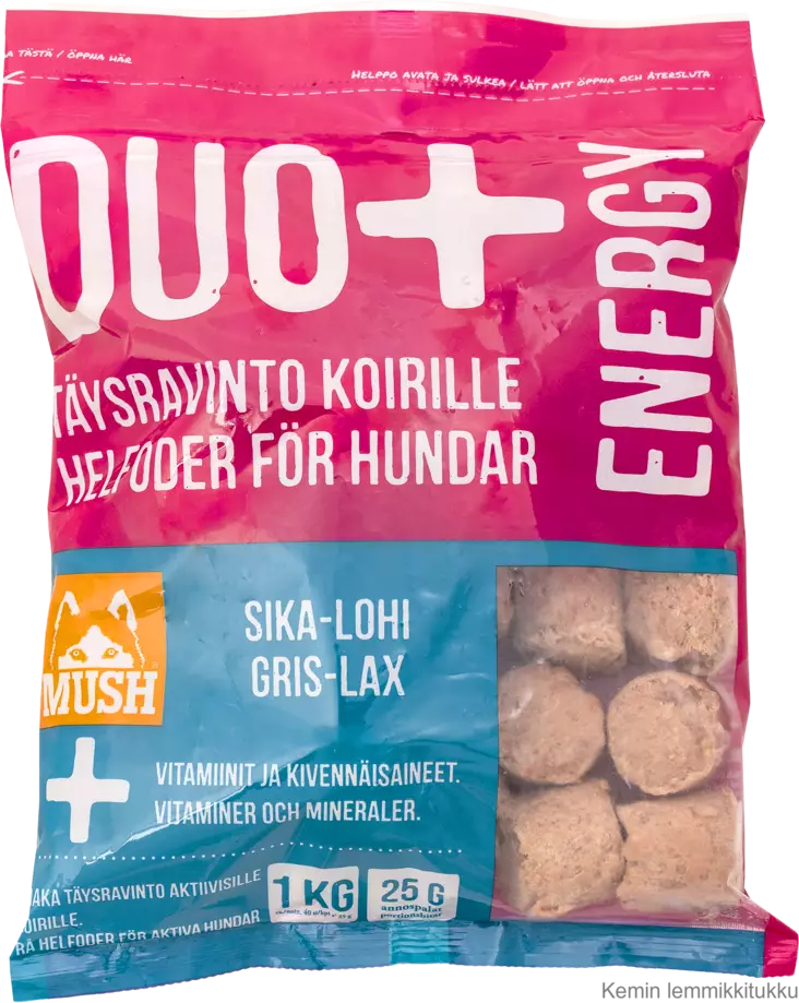 MUSH DUO+ ® ENERGY lohi-sika 6x 1kg, ennakkotilaus - Mush raakaruoka - 37292 - 1