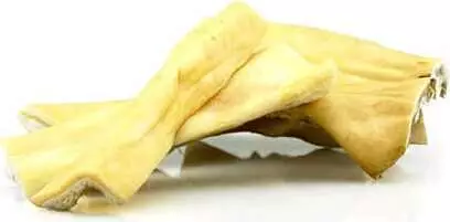 Naudan päänahka vaalea - Kuivatut ruhon osat koiralle - 43702 - 1