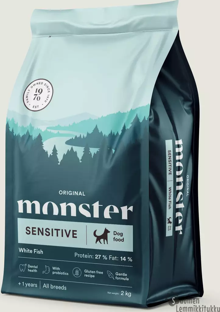Original Sensitive White Fish (valkolihainen kala) 2kg - Koiran kuivaruoka - 40182 - 1