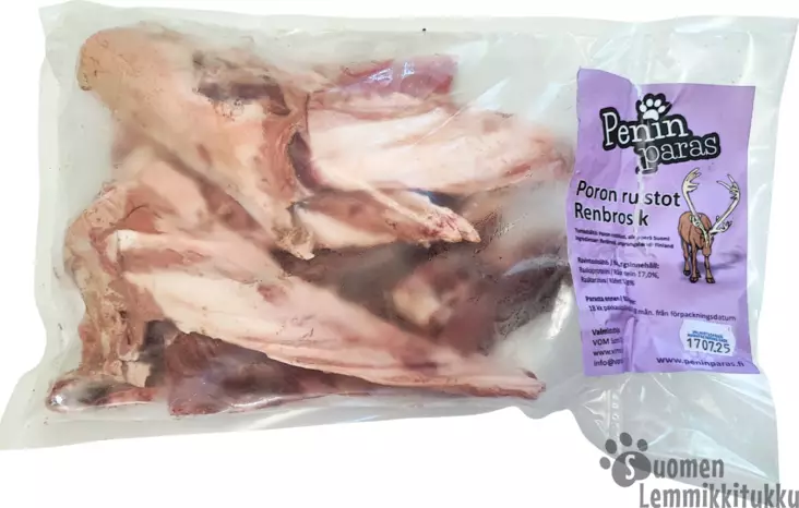 Penin Paras Poron rustot 1kg - Koiran raakaruoka - 42732 - 1