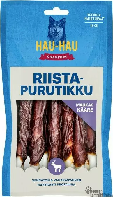 Hau-Hau Champion Riistapurutikku, 100 g - Nahkaluut koiralle - 41462 - 1