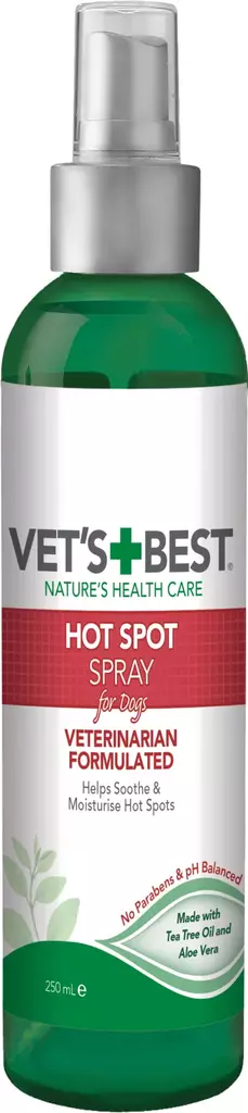 Vets Best Hotspot spray 250ml - Koiran hoitotarvikkeet ja kuonokopat - 43002 - 1