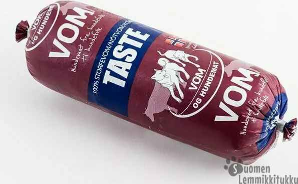 Vom Taste Naudan maha pötkö 30x0,5kg, yhteensä 15kg, ennakkotilaus - Vom raakaruoka - 40532 - 1