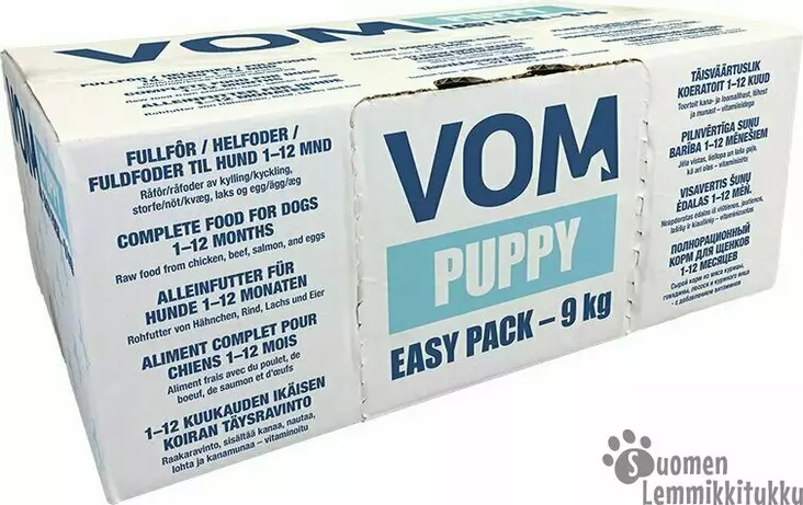 Vom Taste Puppy Easy pack 9kg - Koiran raakaruoka - 40582 - 1