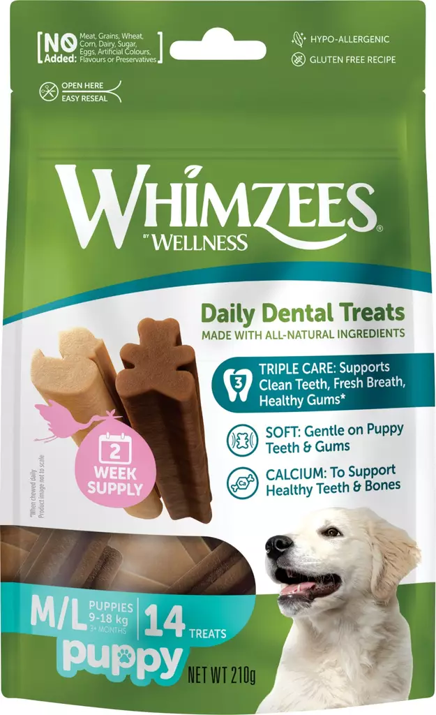 Whimzees Puppy Chew Purutikku - Koiran hampaidenhoito - 43162 - 1