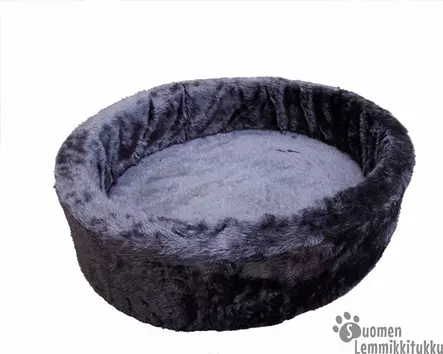 Koiranpeti, reunallinen, harmaa - Koiran pedit - 38953 - 1