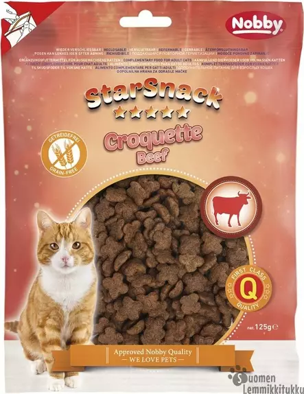 StarSnack Croquette Nauta kissannami 125g - Kissan herkut - 41153 - 1
