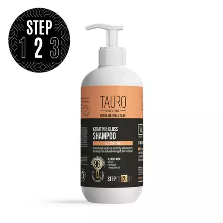 Tauro Pro Line keratin&gloss 400ml - Koiran shampoot - 43033 - 1